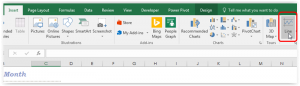 Excel ทำ Report แนวโน้มให้อ่านง่ายและสวยงาม (Sparklines)